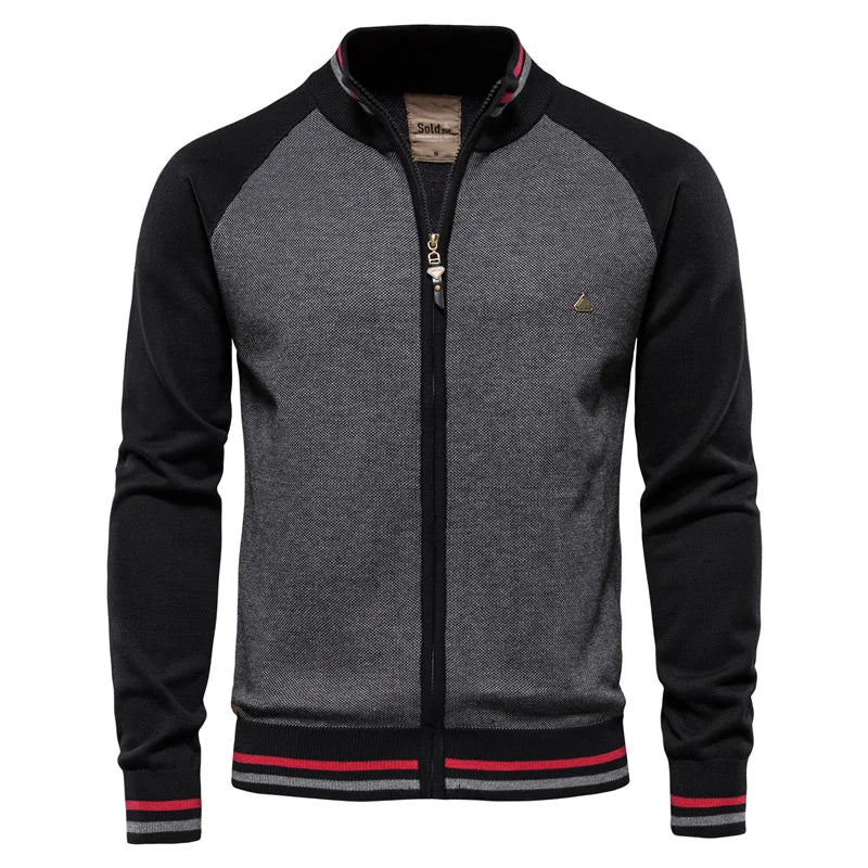 Trendy heren vest van zacht katoen, ideaal voor een comfortabele casual urban outfit.