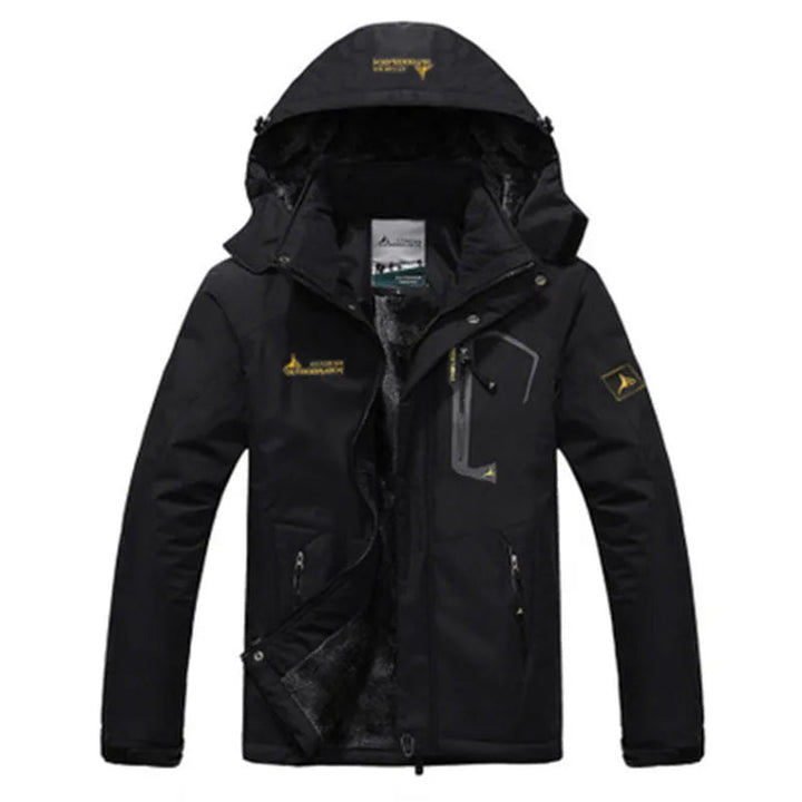 Heren winddichte winterparka, warm en stijlvol, perfect voor koude winterdagen en outdoor activiteiten.
