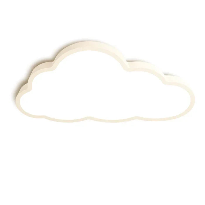 LED plafondlamp wolk voor kinderkamer, zacht warmwit licht, ideaal voor sfeervolle kinderkamer verlichting.