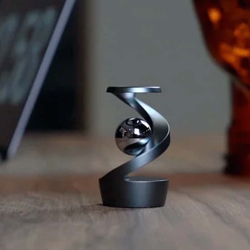 Compacte fidget speelgoed gyroscoop die helpt bij focus en ontspanning.
