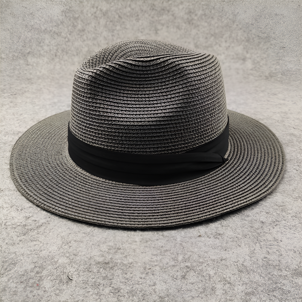Veelzijdige unisex Panamahoed, essentiële strohoed voor de zomer, handgemaakt en perfect voor elke outfit.