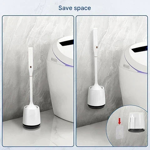Moderne PureSpin elektrische toiletborstel met UV-licht en dubbele kop; essentieel voor elke badkamer.