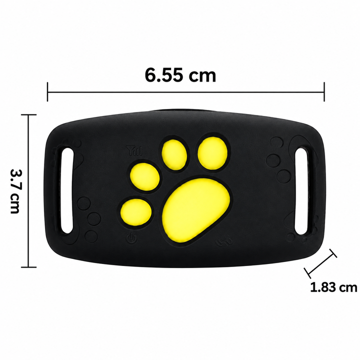 Comfortabele GPS halsband voor katten. Biedt real-time locatie tracking voor gemoedsrust van huisdiereigenaren.