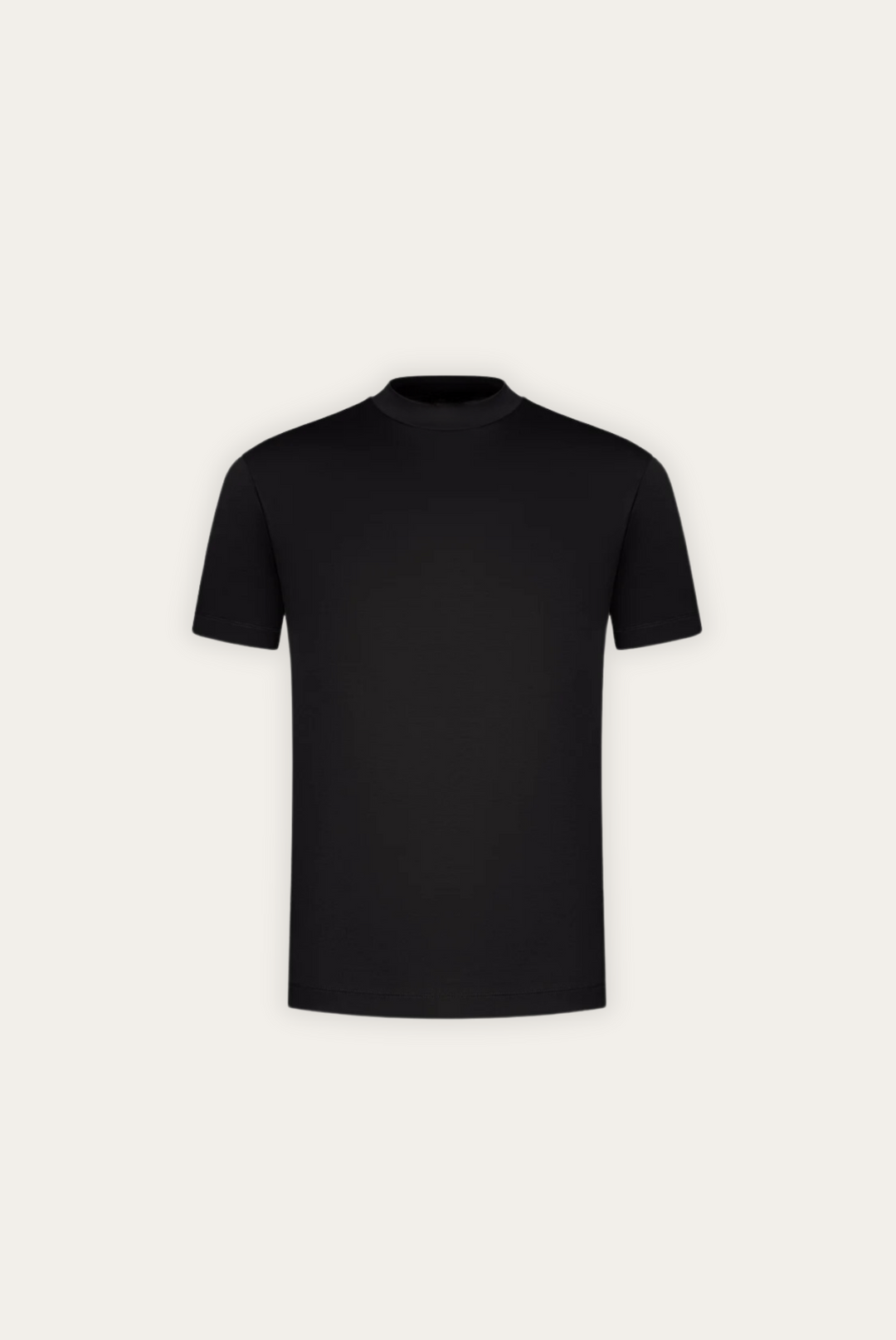 Stijlvol heren T-shirt Dario van merceriseerde katoen, tailored fit met ronde hals.