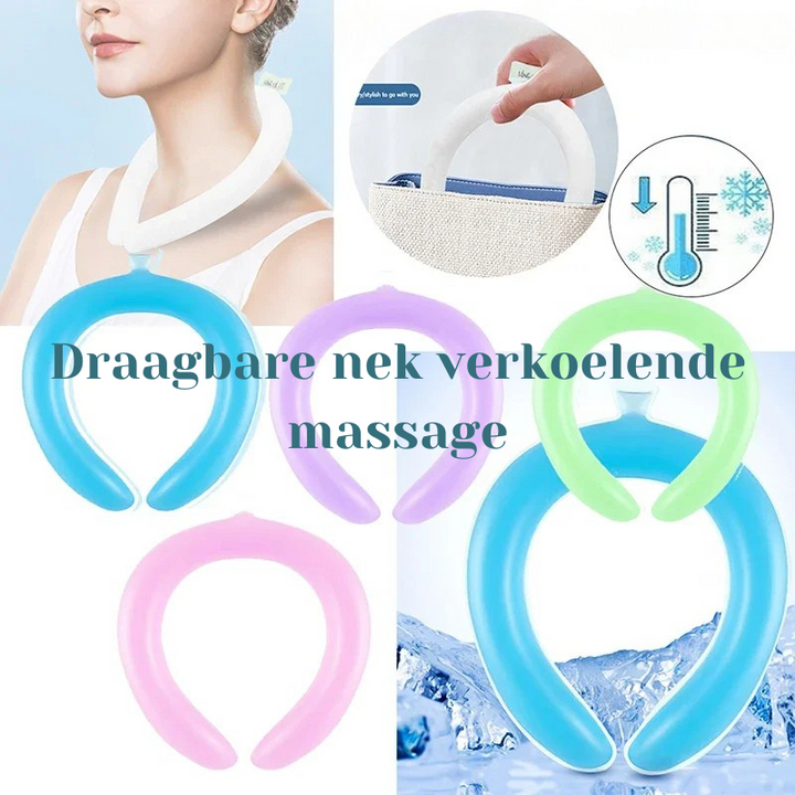 Unisex verkoelende koelring voor iedereen die verkoeling zoekt tijdens outdoor sport en activiteiten in de zomer.