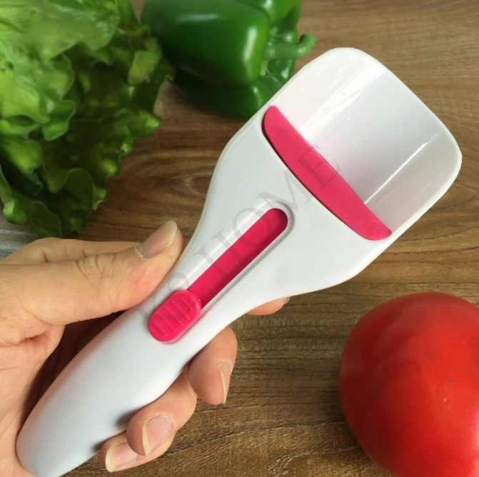 Multi Scoop beslagverdeler voor gemakkelijk en schoon bakken van cupcakes, muffins en pannenkoeken.