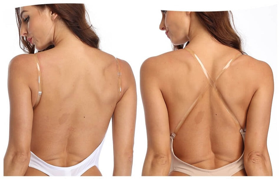 Dames Deep V body shaper met open rug; naadloos, corrigerend en comfortabel voor elk figuur.