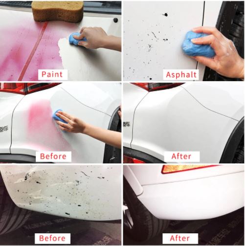 Auto Reinigings Kleibar voor diepe autolakreiniging. Verwijdert vuil en geeft een glanzend resultaat.