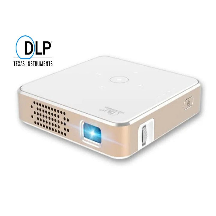 Draagbare miniprojector voor buiten entertainment; creëer overal een groot scherm, van tuin tot camping.
