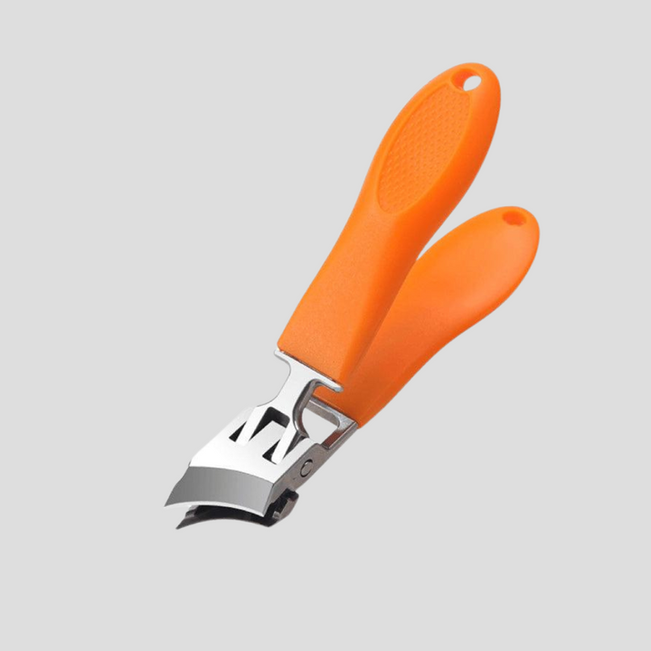 Extra brede roestvrijstalen nagelknipper voor dikke, harde nagels. Ideaal voor pedicure, manicure en nagelverzorging.