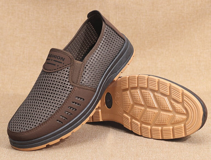 Lichtgewicht ademende Noah heren sneakers, comfortabel en antislip, perfect voor lente-zomer casual look.