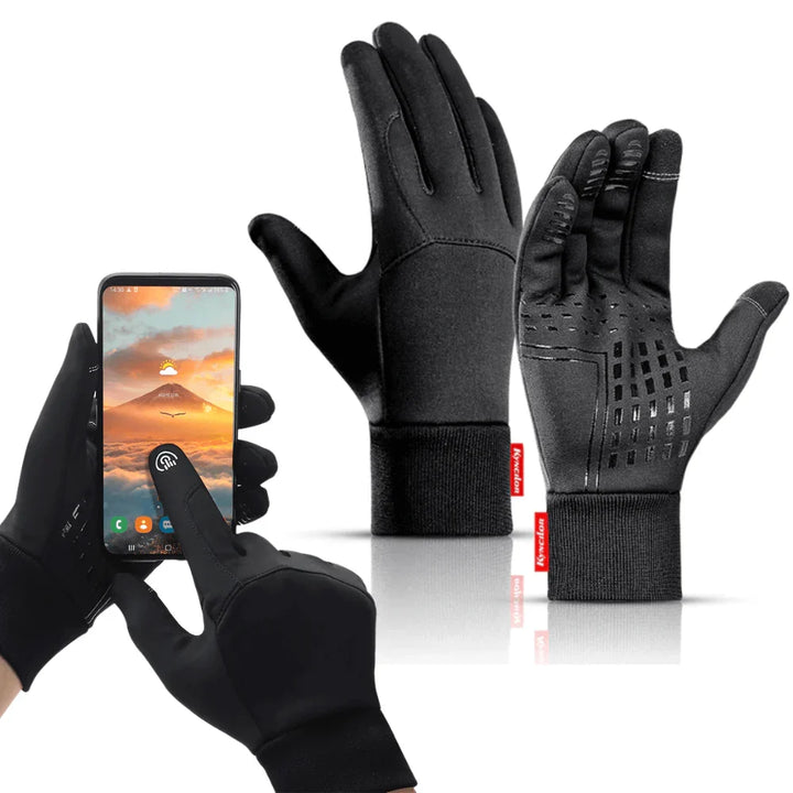 Unisex ThermaGuard touchscreen winterhandschoenen, warm, waterdicht en winddicht voor fietsen en outdoor sporten.