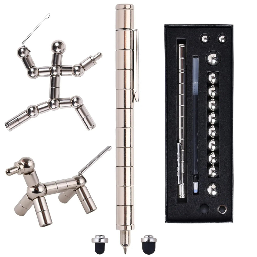 Magnetische fidget pen voor stressverlichting, decompressie en creativiteit.