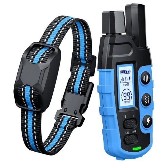 Complete ProTrain set: trainingshalsband met groot bereik, waterdicht, voor gehoorzaamheidstraining en correctie.