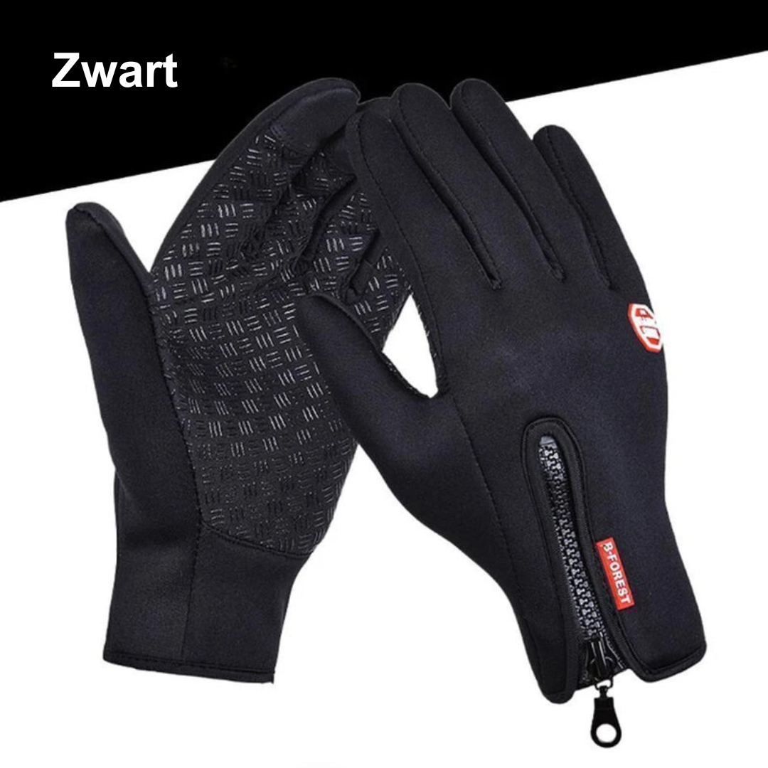 Heren thermische handschoenen: warm, waterafstotend & touchscreen compatibel voor winterse buitenactiviteiten.