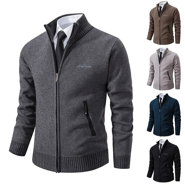 Trendy zacht heren vest, ideaal voor comfortabele en stijlvolle mannenmode in herfst en winter.