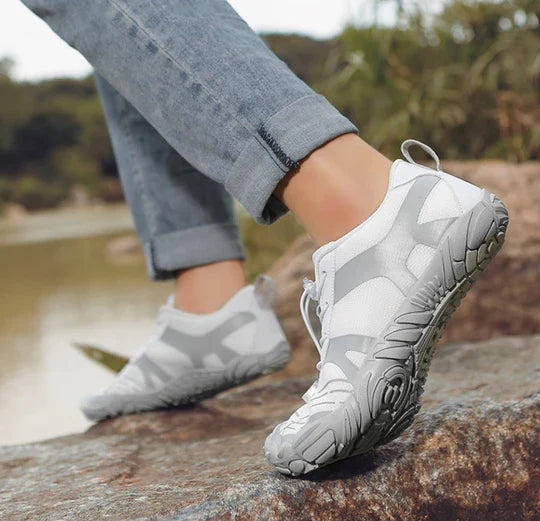 Uniseks orthopedische barefoot sneakers; comfort en pijnverlichting voor outdoor activiteiten, herfst/winter.