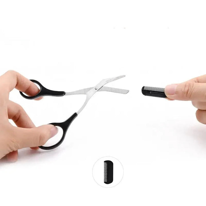 Dames beautytool: schaartje met kam voor wenkbrauwen, voor een strakke en gedefinieerde look.