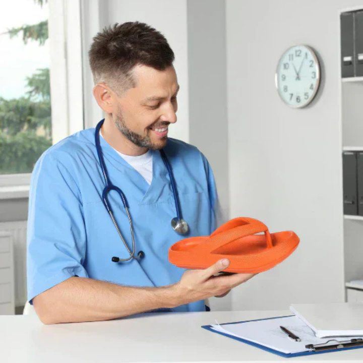 Dames orthopedische comfort slippers, lichtgewicht & ergonomisch, perfect voor zomer en voetondersteuning.