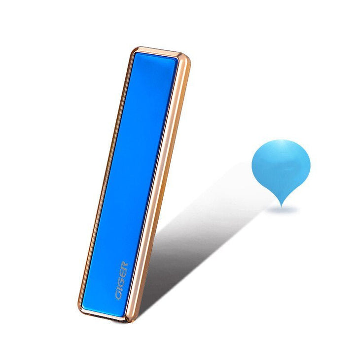 Stijlvolle unisex oplaadbare aansteker. Windbestendig elektrisch plasma vuur, compact USB-gadget.