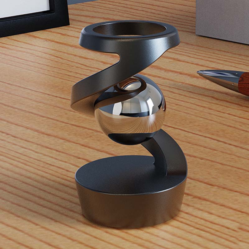 Unieke kinetische gyroscoop voor thuis of op kantoor, een symbool van rust.