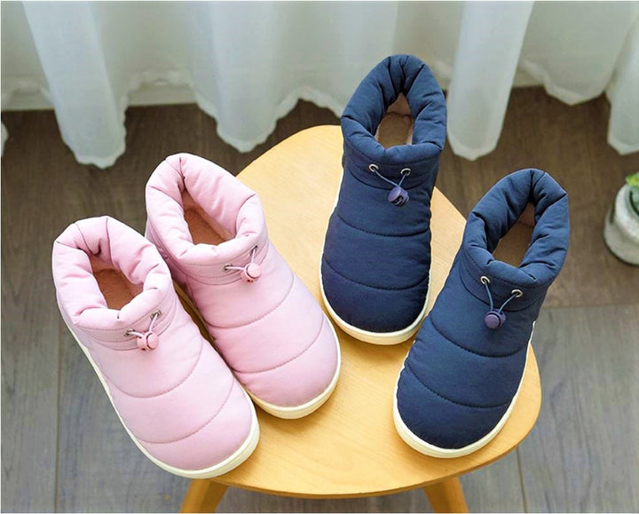 Praktische dames antislip boots, houden voeten warm en zorgen voor stabiliteit in de sneeuw.