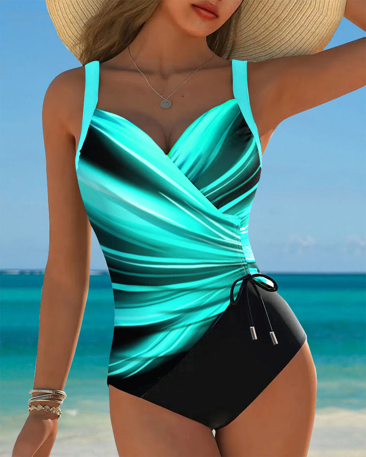 Hoogwaardige corrigerende dames tankini, comfortabele zwemkleding met stijlvol bandje voor de zomer.