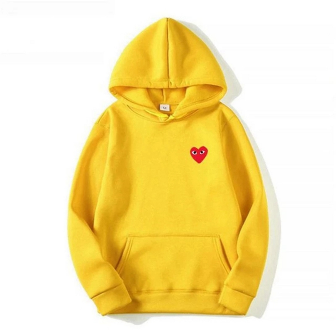 Veelzijdige unisex hoodie, comfortabele casual trui met relaxte pasvorm voor heren en dames.