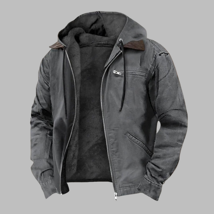 Veelzijdige herenjas, essentieel kledingstuk voor elke man. Comfortabel, modieus en geschikt voor elk seizoen.