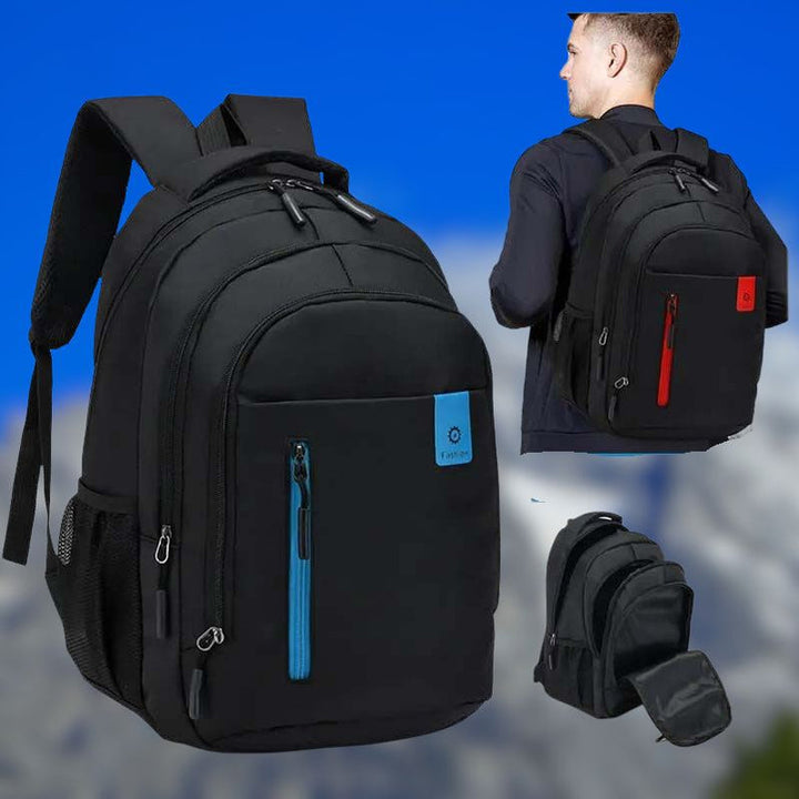 Unisex waterdichte rugzak (20-35L) voor dagelijks gebruik; ideale schooltas, werktas of reistas.