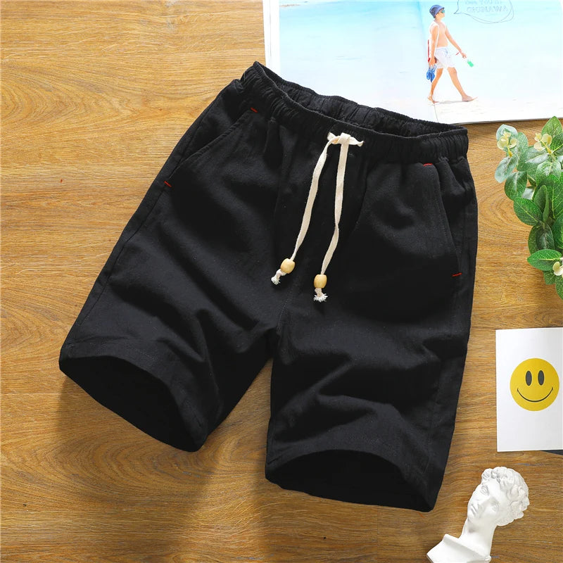 Comfortabele heren zomershort met relaxte pasvorm, ideaal voor casual dagen of strand. Ook beschikbaar in grote maten.