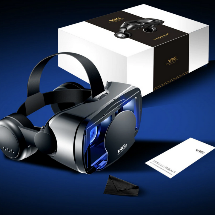 Unisex slimme VR-bril met geïntegreerde headset voor immersieve gaming en virtuele realiteit.