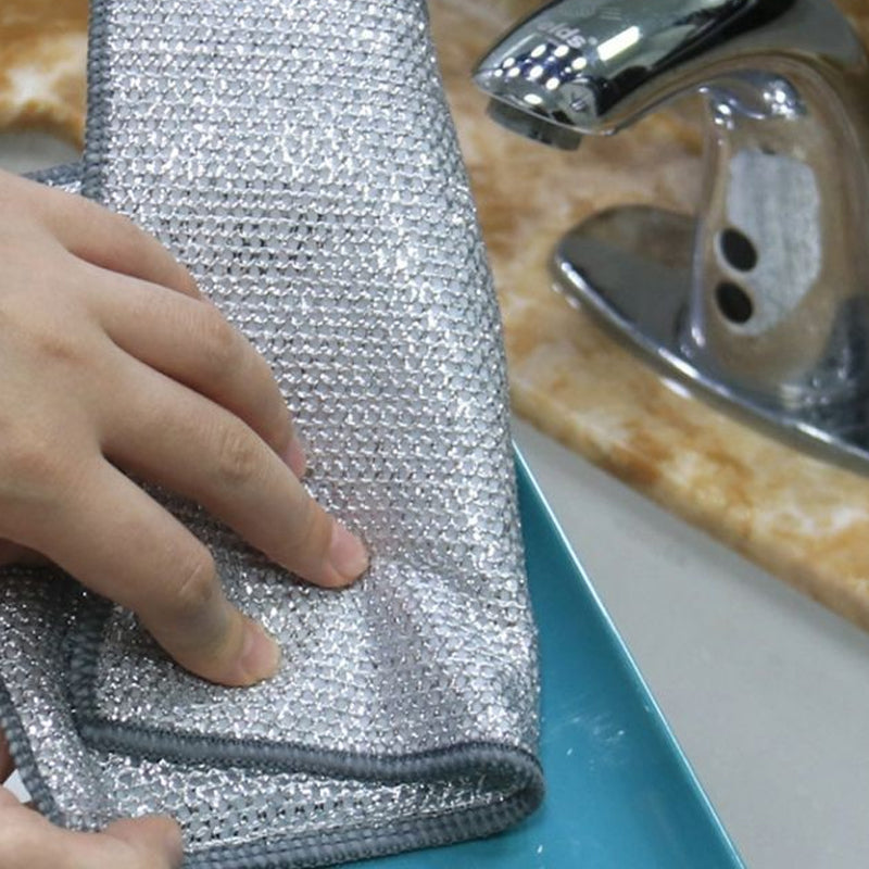 Duurzame, multifunctionele schoonmaakdoekjes voor efficiënt huishoudelijk schoonmaken.