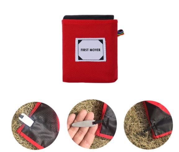 Compacte opvouwbare campingmat, ideaal voor reizen en festivals. Waterdicht outdoor picknickkleed.