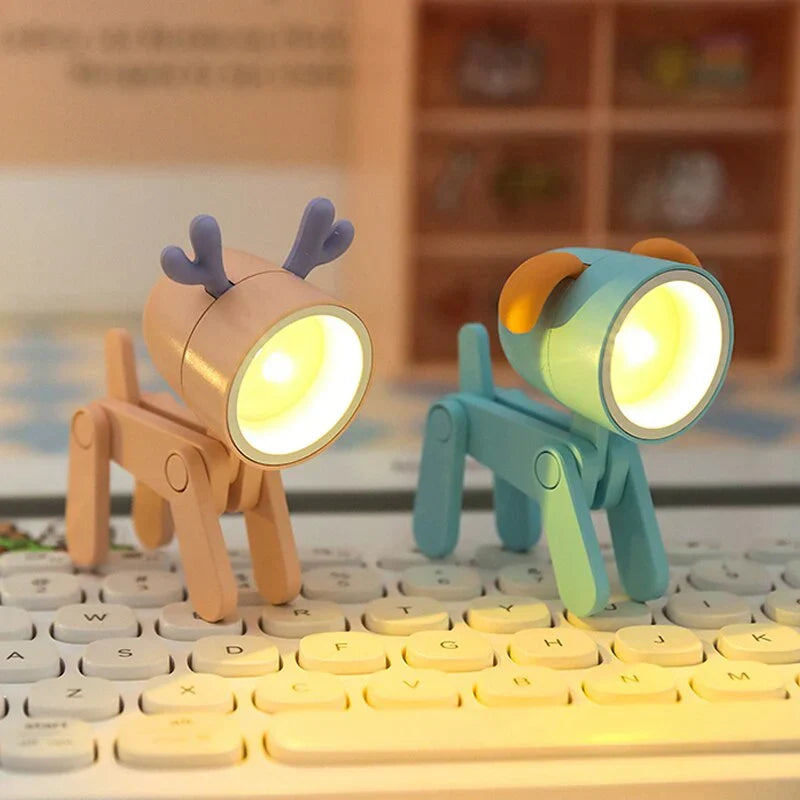 Sfeervol GlowMini LED nachtlampje met zachte gloed, ideaal voor kinderkamer decoratie.