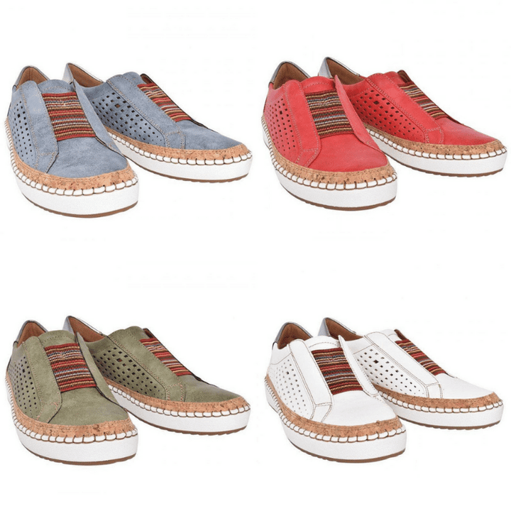 Gezonde JusticeSneaks dames orthopedische schoenen, met ondersteuning en comfort voor dagelijks gebruik.