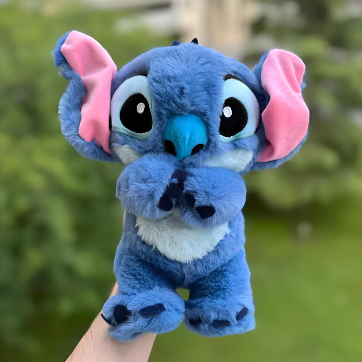 Pluche Cuddle Stitch kalmeringsknuffel in de vorm van een otter met realistische ademhaling en zachte slaapmelodieën.