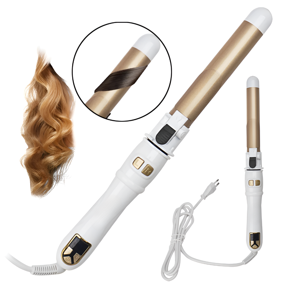 Automatische roterende krultang voor moeiteloos perfecte krullen. Snel en makkelijk haarstyling met deze haartool.