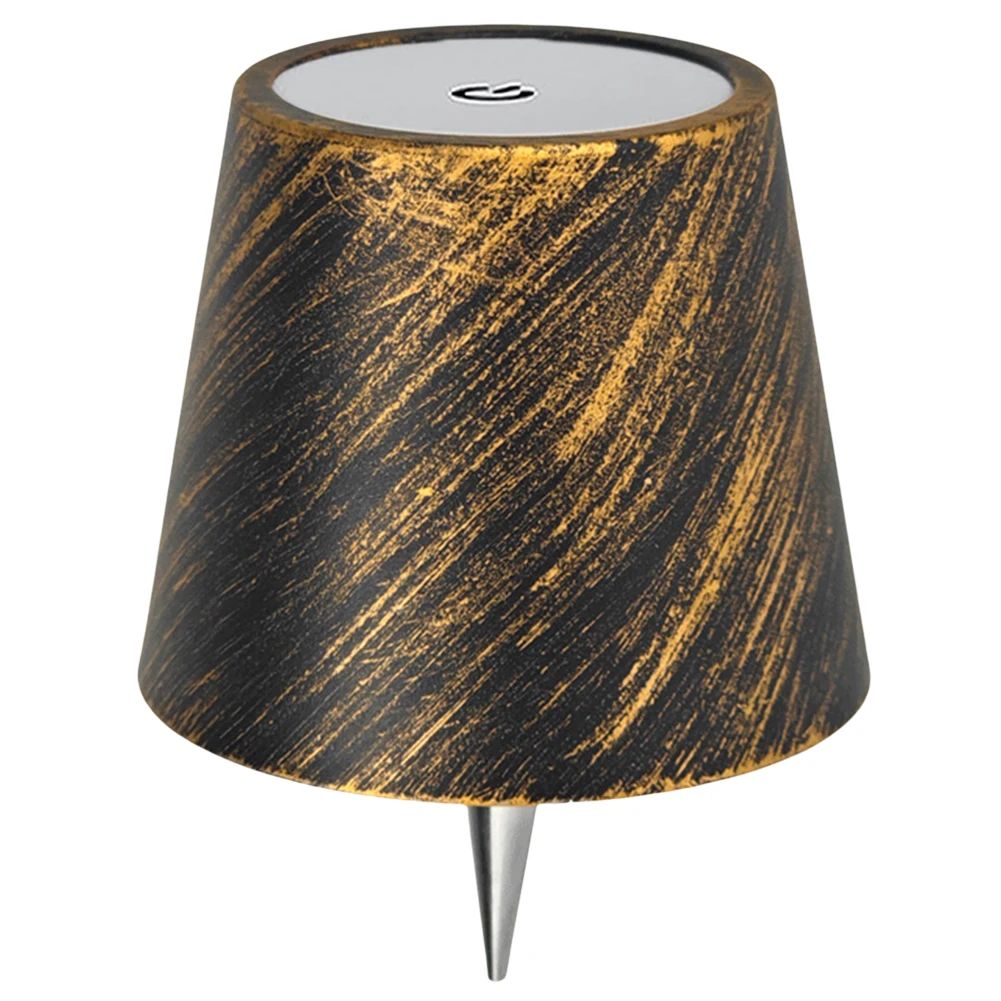 Sfeervolle LED fles tafellamp, dimbaar, oplaadbaar, met warm licht voor gezellige avonden.