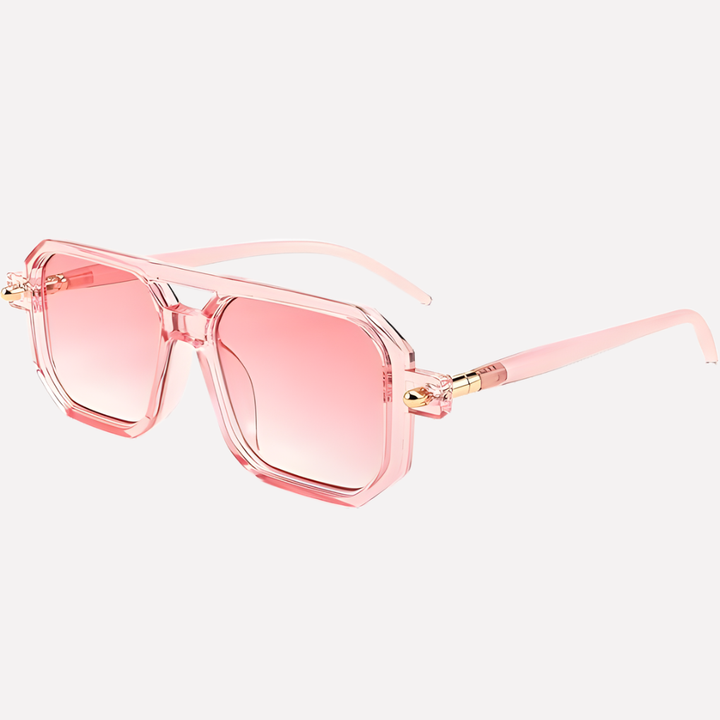 Modebewuste unisex vintage aviator zonnebril met UV400, een essentieel accessoire voor elke moderne look.
