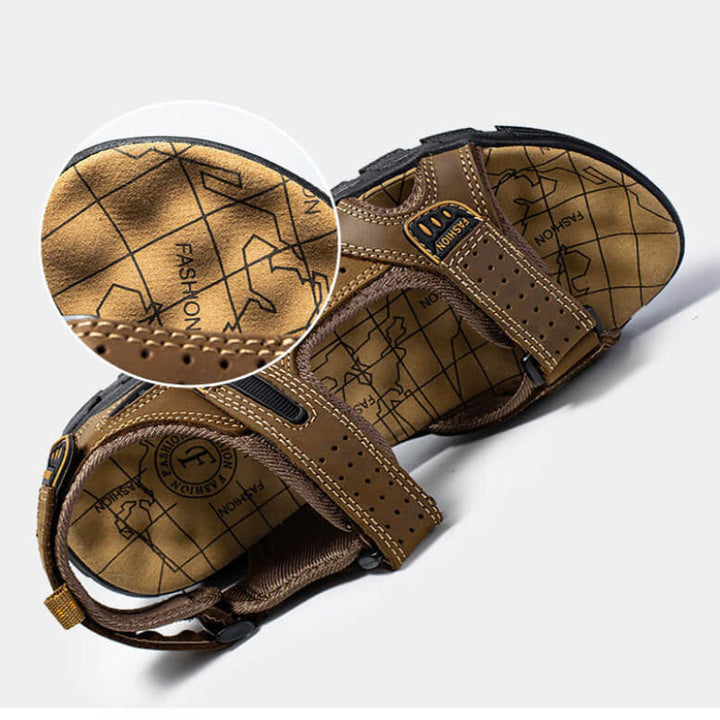 Orthopedische sandalen voor langdurig voetcomfort. Geschikt voor dames en heren, ideaal als casual zomerschoen.