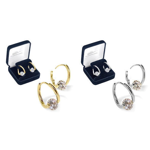Dames germanium oorbellen, perfect voor een elegante stijl. Lichtgewicht en veelzijdig. Voegt klasse toe.