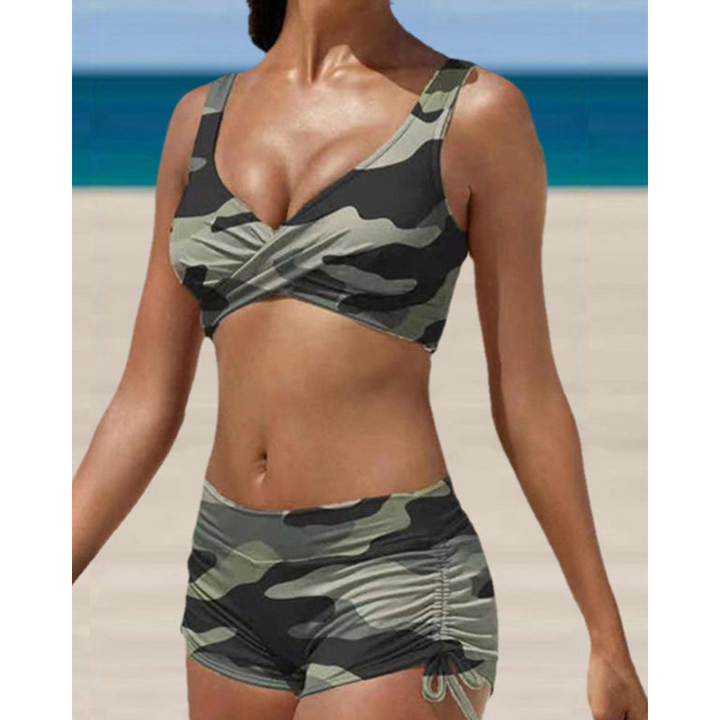 Dames corrigerende bikini voor comfortabele zomerse dagen; stijlvolle badmode en zwemkleding voor strand.