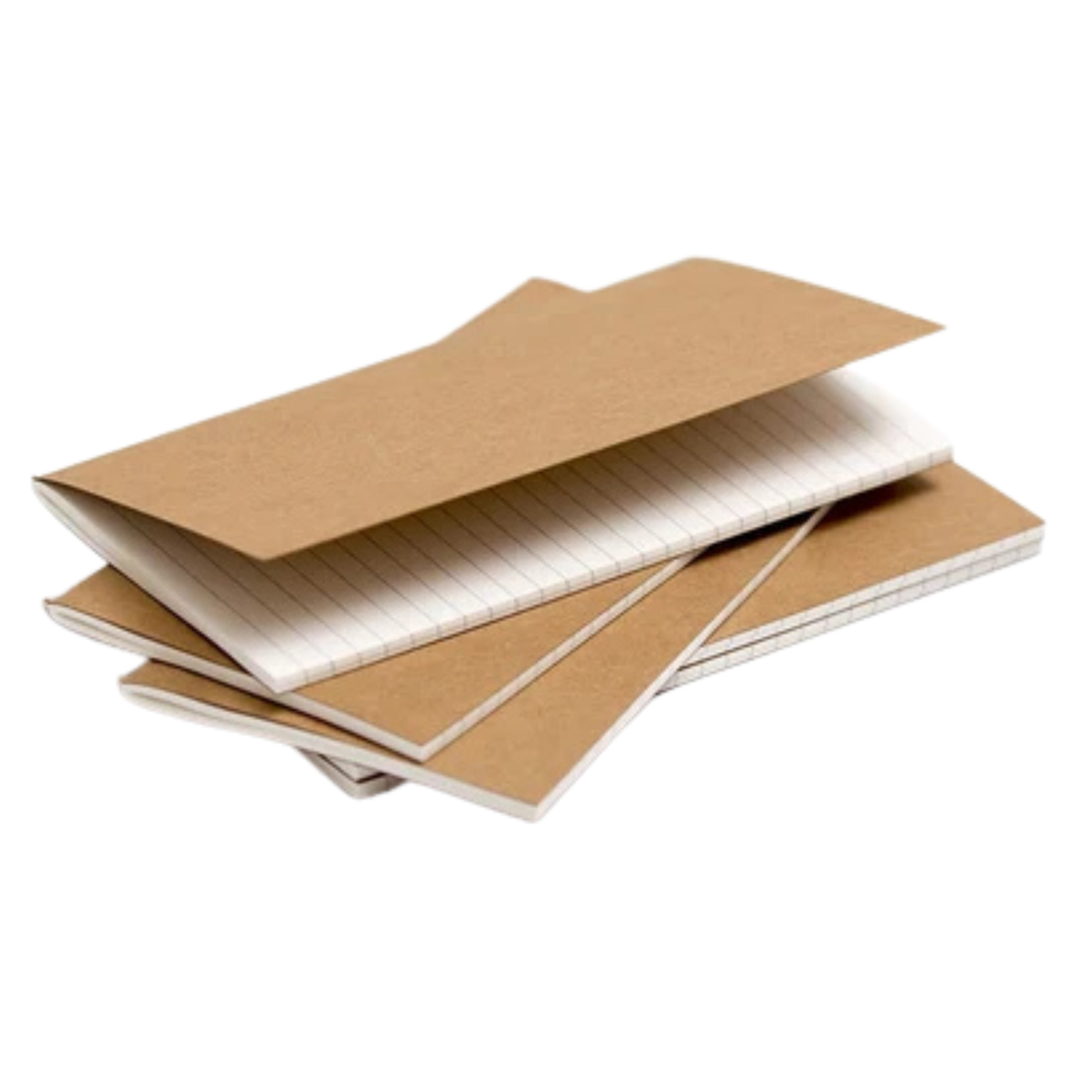 Universele reisnotitieboek navulling voor dagelijks gebruik; compact notitiepapier voor al je aantekeningen.