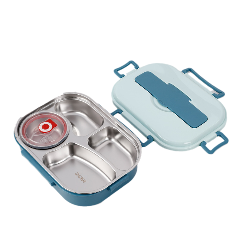 De SteelLunch RVS thermo lunchbox: lekvrij, duurzaam, en houdt maaltijden warm en vers voor onderweg.