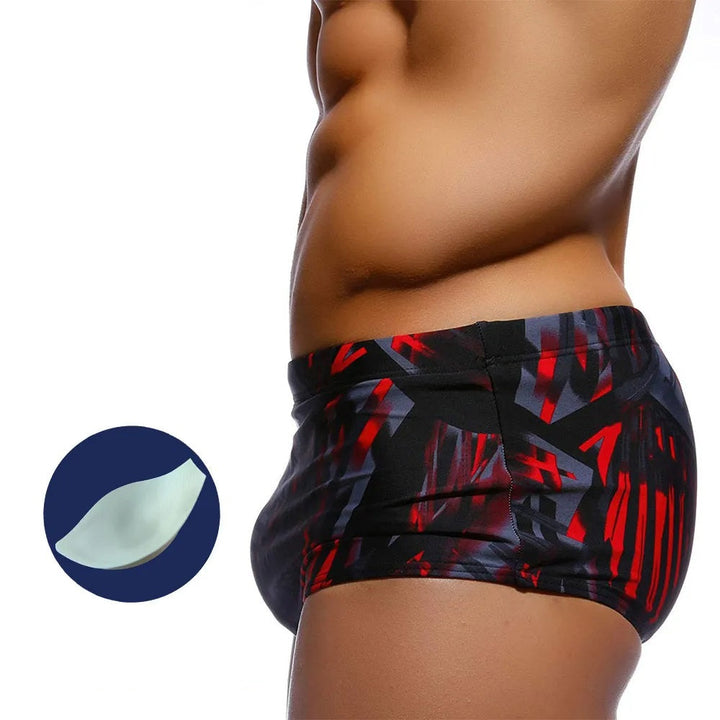 Heren Max Breeze zwembroek, stijlvol en comfortabel voor zwemmen en strand.