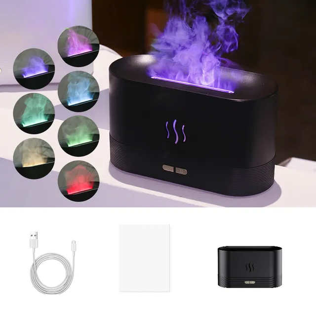 Verspreid natuurlijke etherische oliën met deze efficiënte ultrasone diffuser en mistmaker.