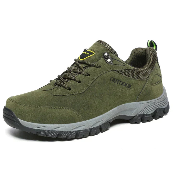 Orthopedische heren wandelschoenen Mees voor optimaal comfort, steun en demping.