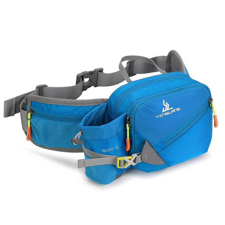 Hardloop heuptas met handige waterfleshouder. Essentieel voor hydratatie tijdens sport, marathon & fitness.
