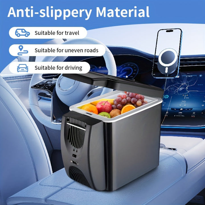 SANDSBERGORIGINALS 12V draagbare koeler, houdt dranken en snacks vers in de auto of tijdens outdoor trips.